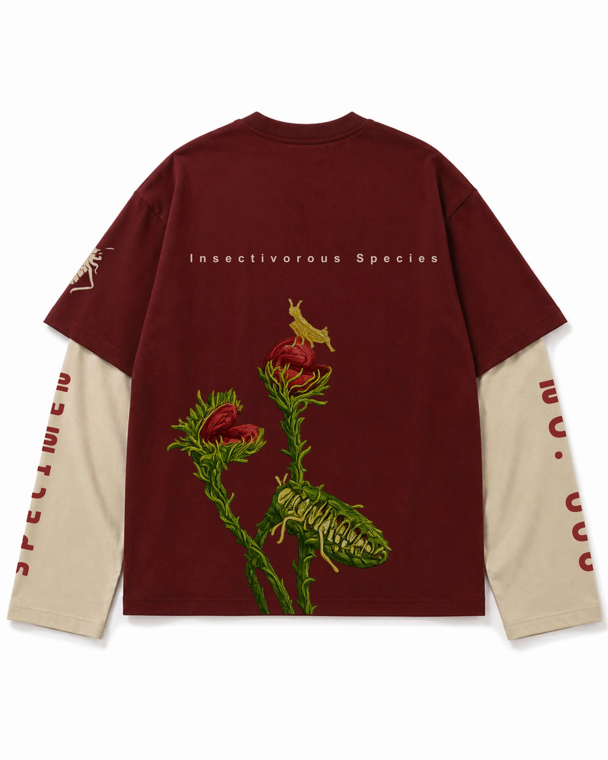 Venus Flytrap Oversized Layered T-Shirt