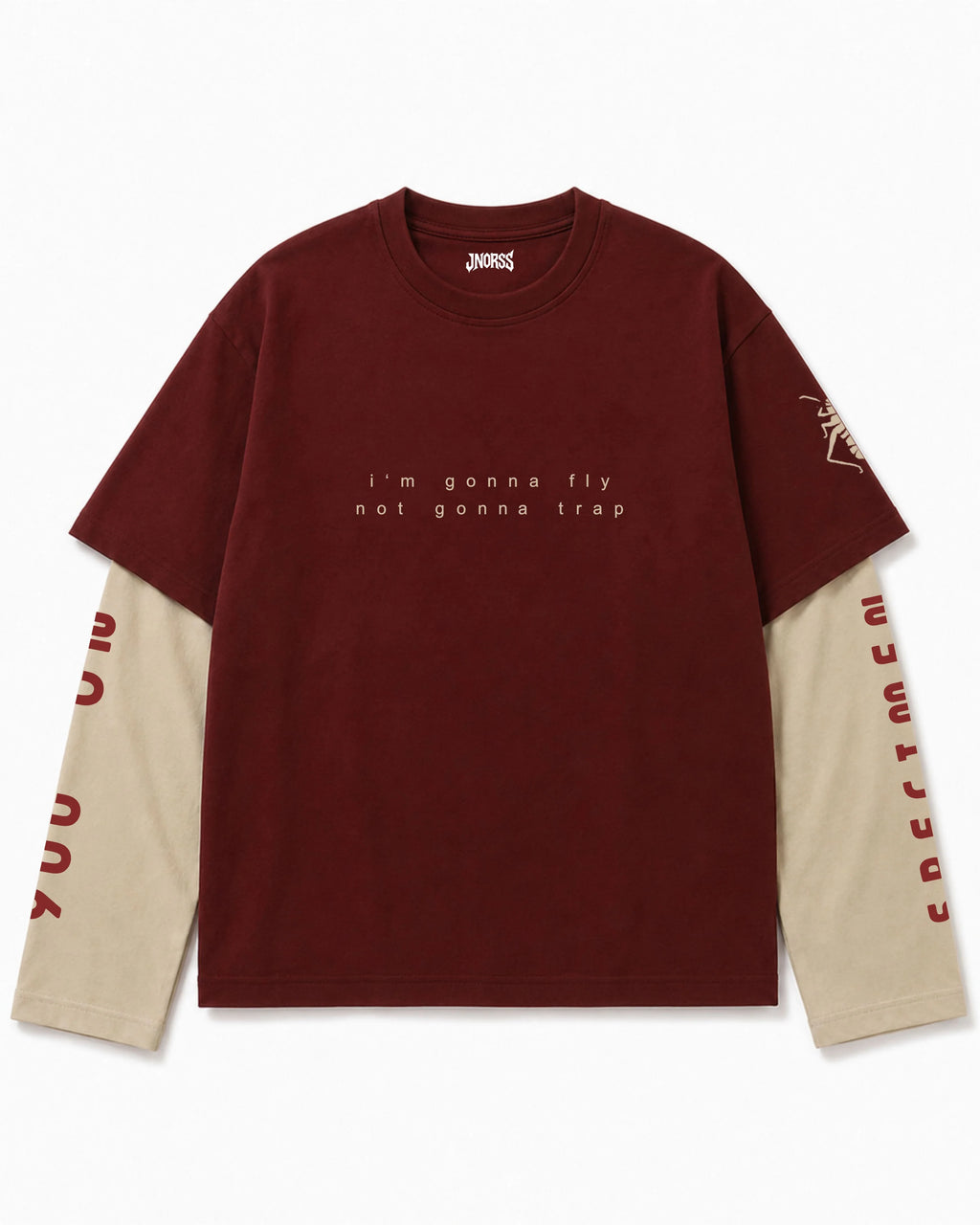 Venus Flytrap Oversized Layered T-Shirt