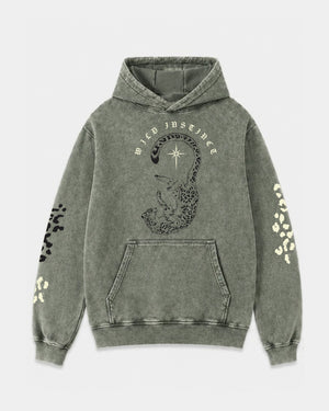 Wild Instinct  - Acid Wash Hoodie