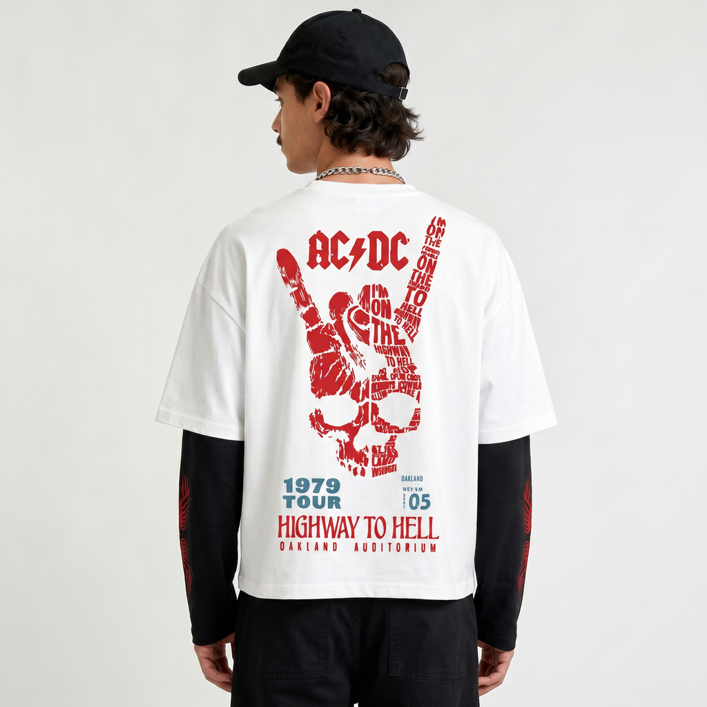ACDC Bolt Rage ‘79 Oversized LS Tee