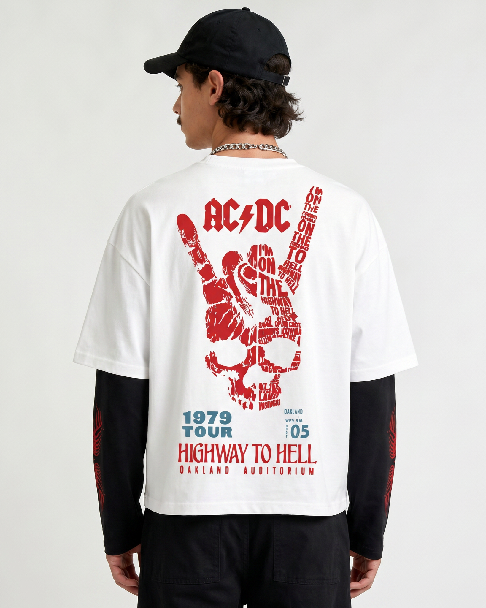 ACDC Bolt Rage ‘79 Oversized LS Tee