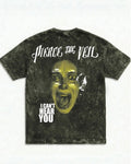 Pierce The Veil Chaos Scream Boxy Acid Wash Tee