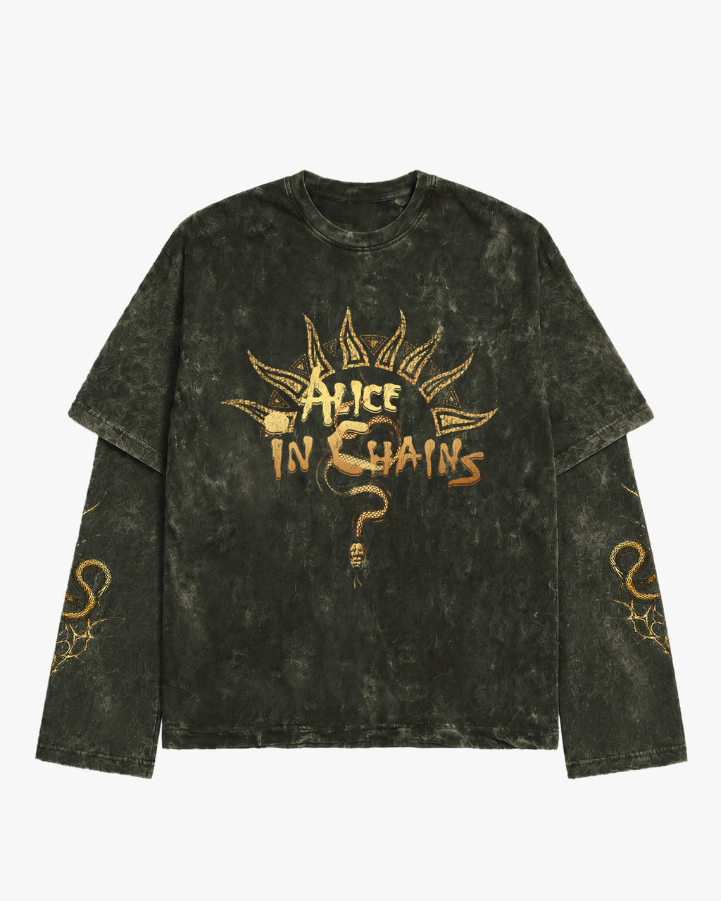 Alice In Chains Oversized Layered Tee