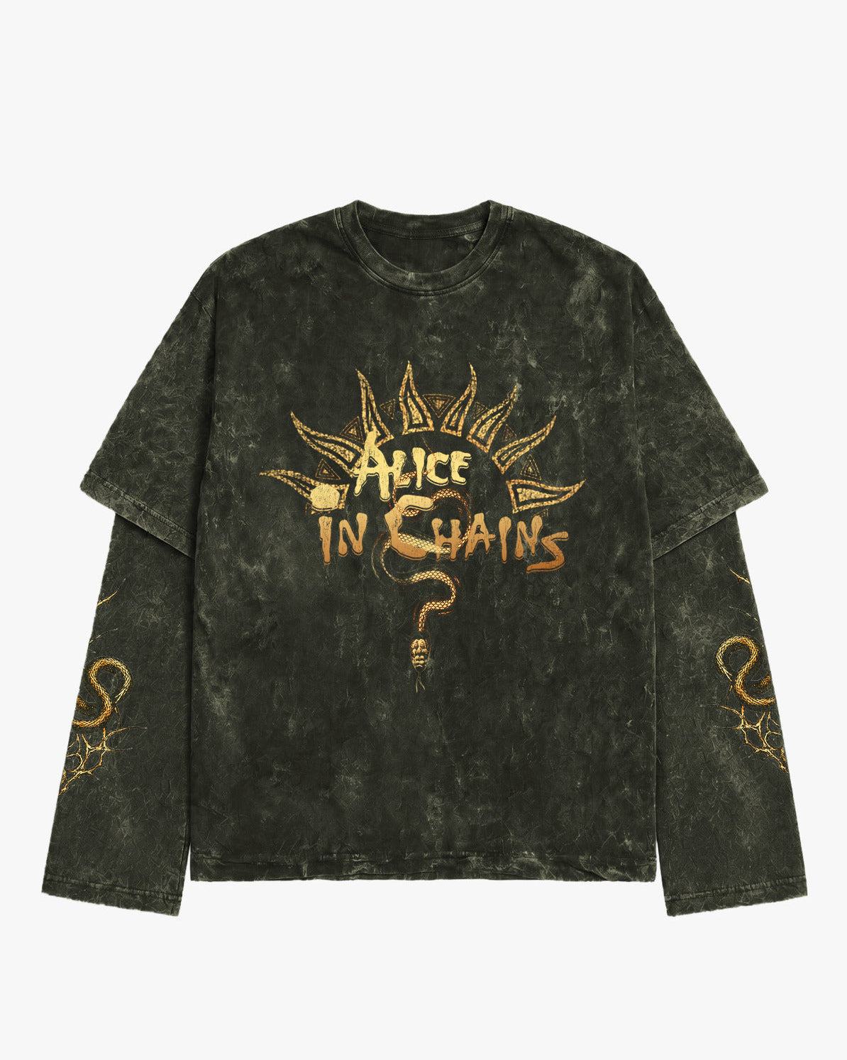 Alice In Chains Oversized Layered Tee