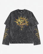 Alice In Chains Oversized Layered Tee