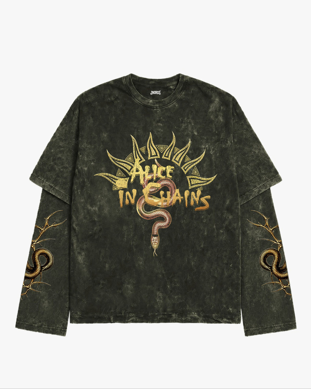 Alice In Chains Oversized Layered Tee