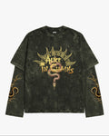 Alice In Chains Oversized Layered Tee