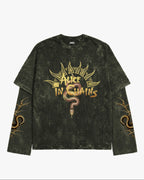 Alice In Chains Oversized Layered Tee