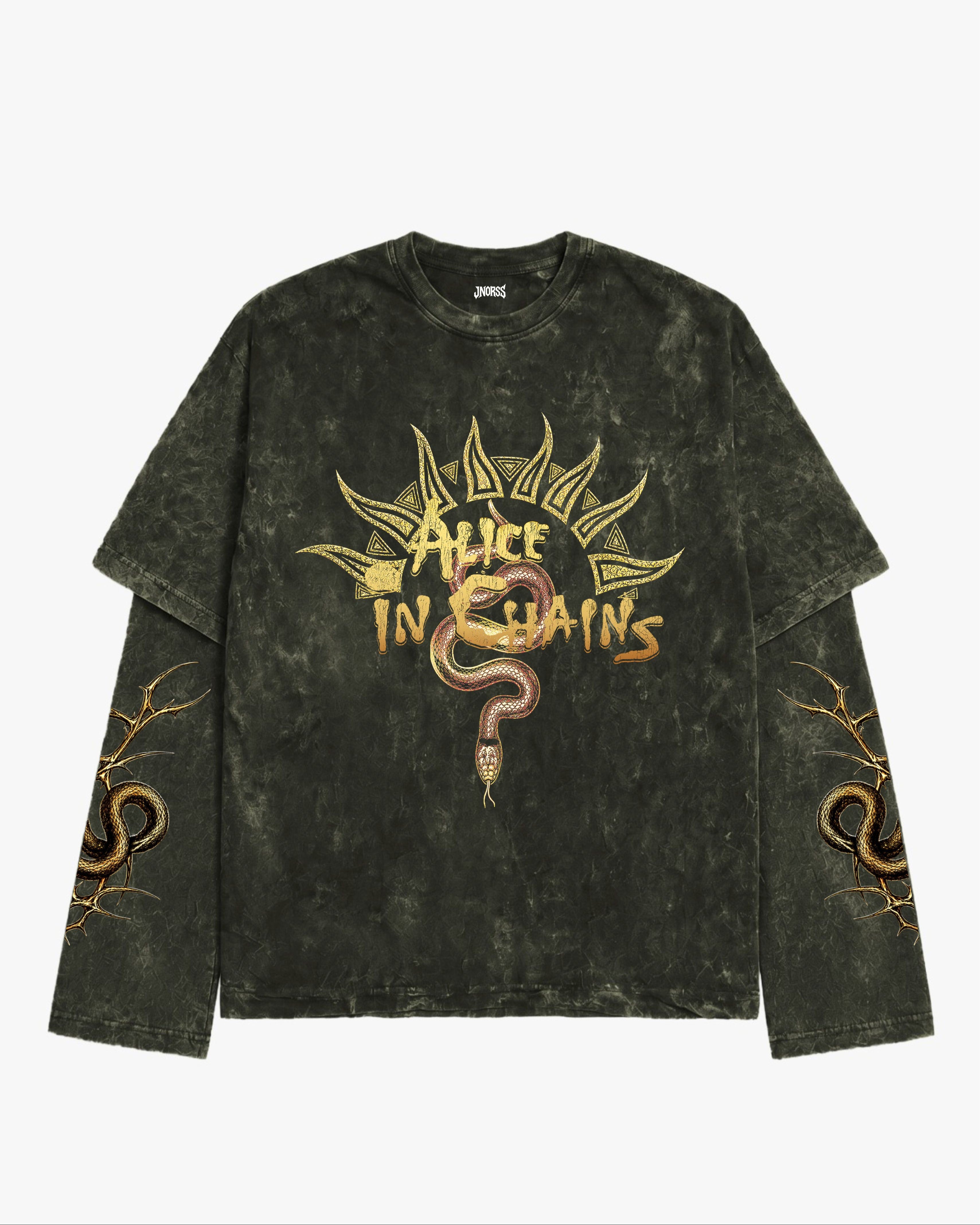 Alice In Chains Oversized Layered Tee