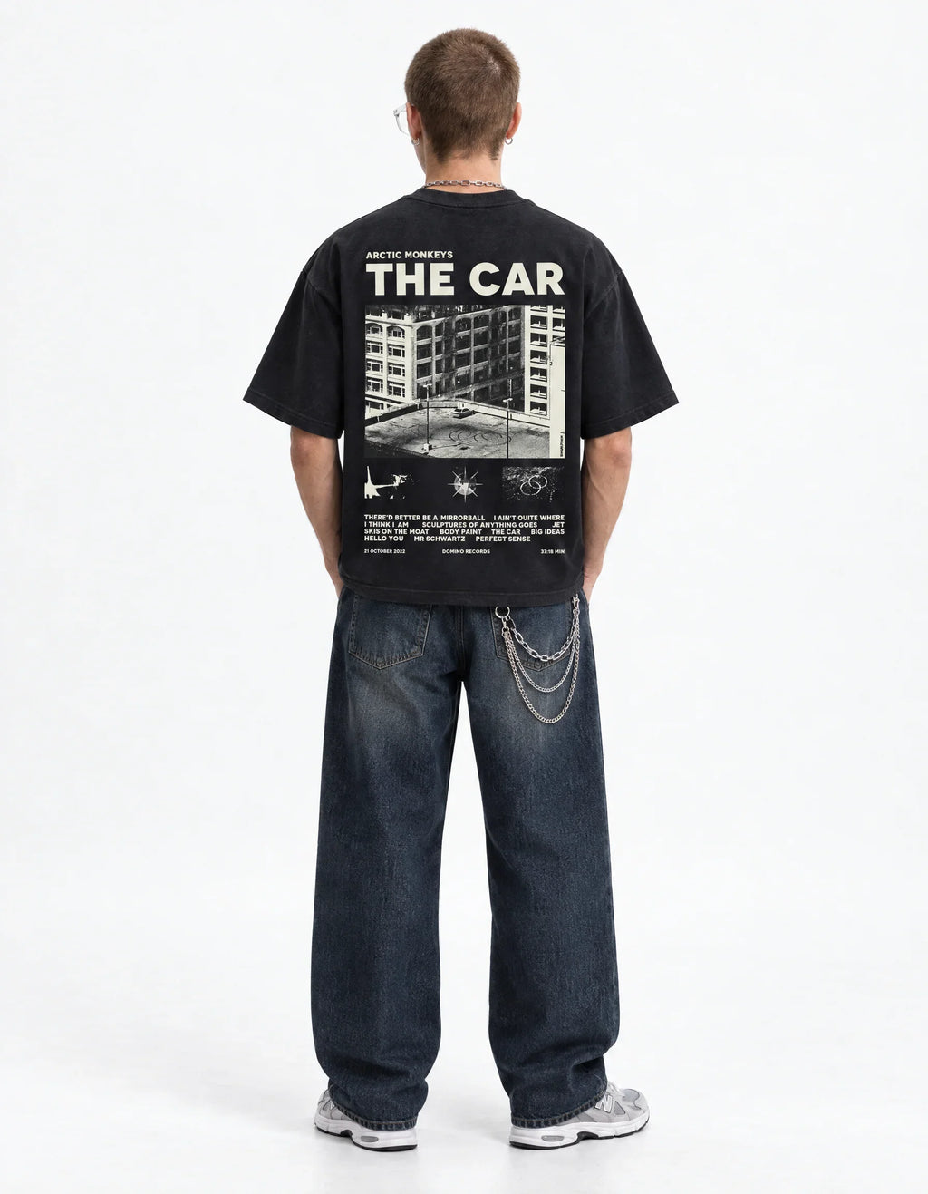 Arctic Monkeys Retro Drive Boxy Tee – back view