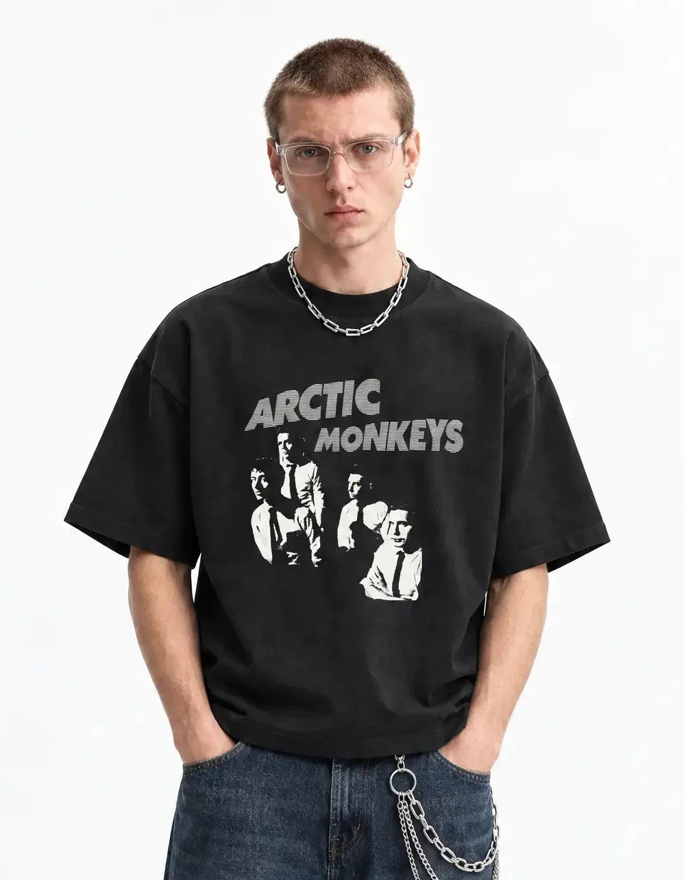 Arctic Monkeys Retro Drive Boxy Tee