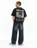 Arctic Monkeys Retro Drive Boxy Tee – full body view