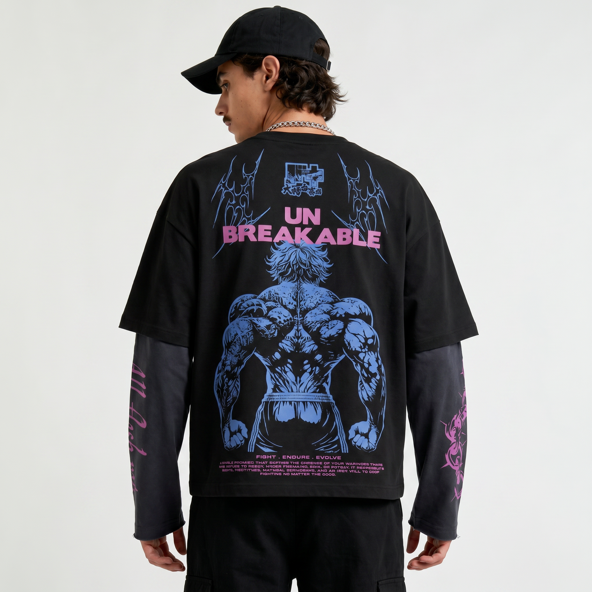 Baki Designed B&G Long Sleeve T-shirt