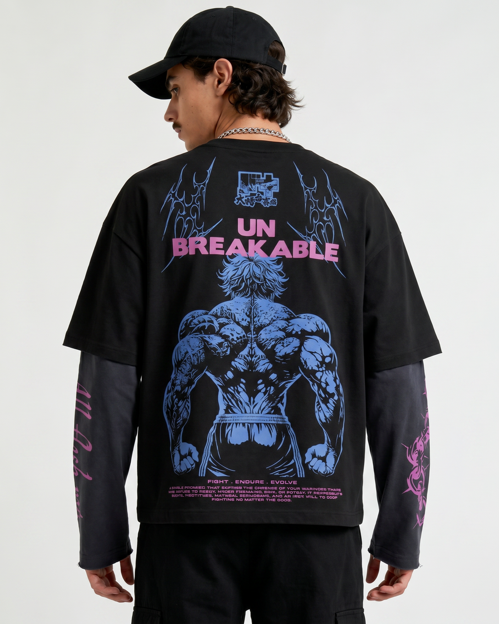 Baki Designed B&G Long Sleeve T-shirt