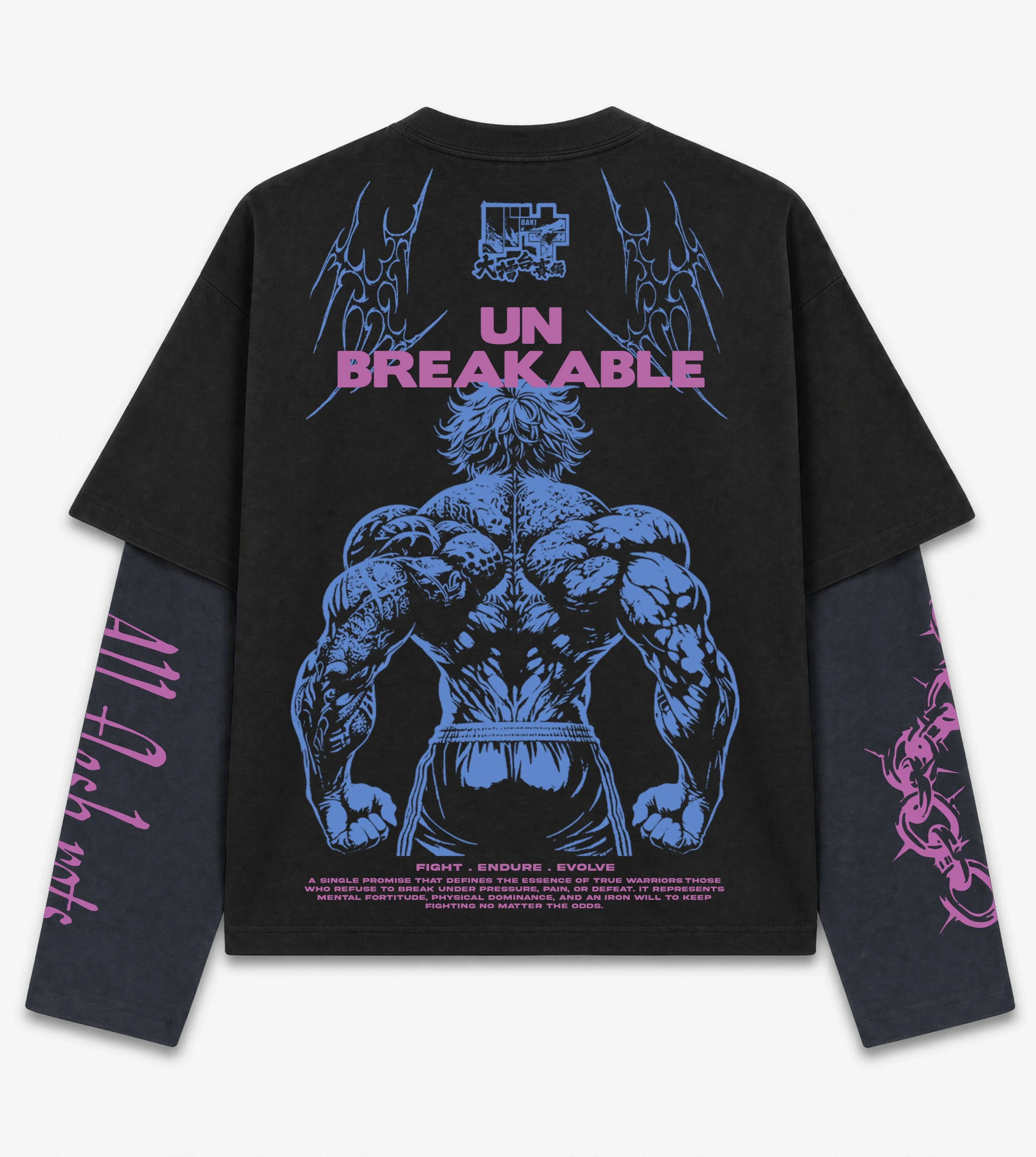 Baki Designed B&G Long Sleeve T-shirt