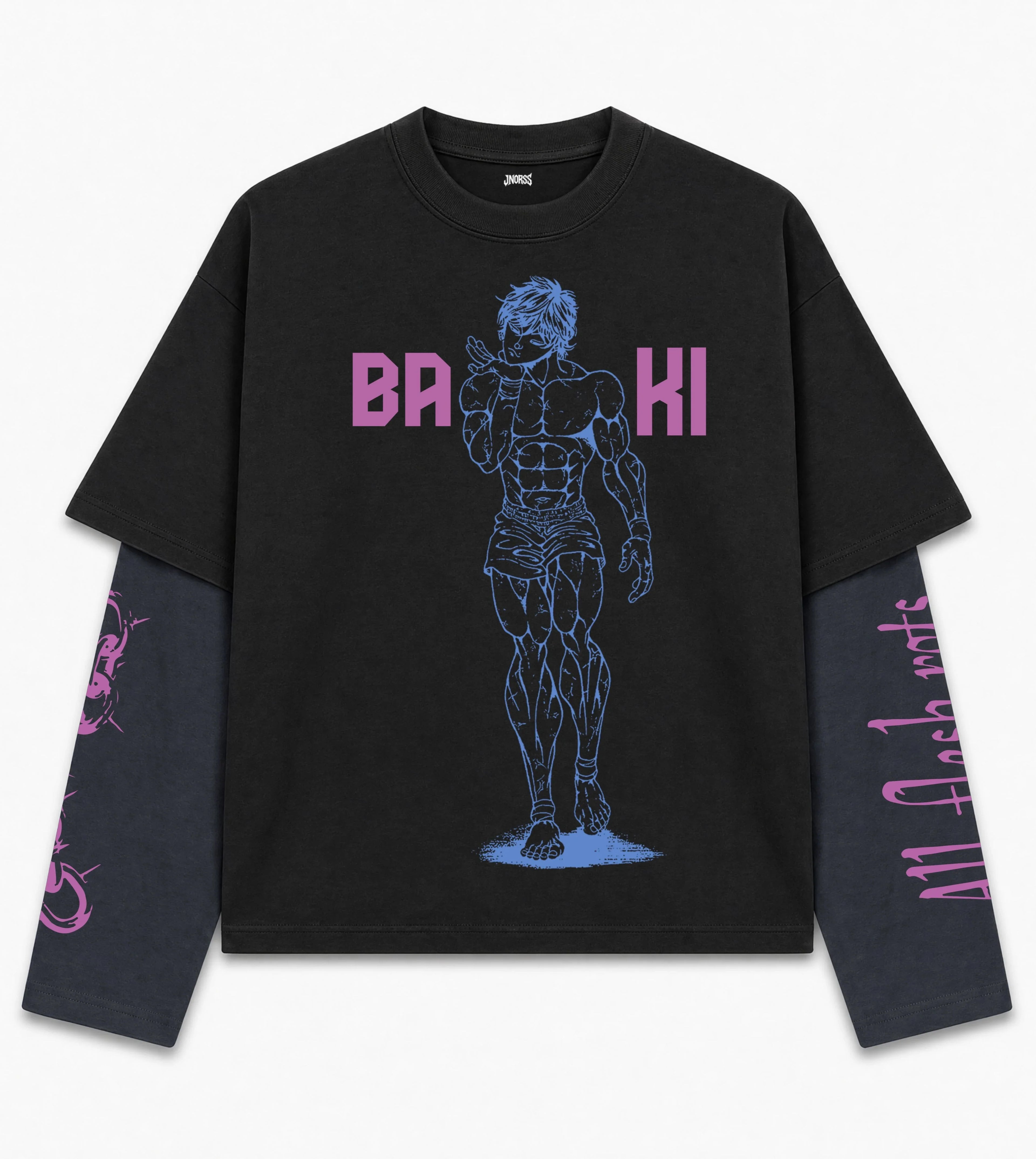 Baki Designed B&G Long Sleeve T-shirt