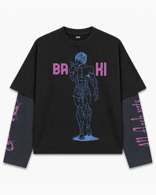 Baki Designed B&G Long Sleeve T-shirt