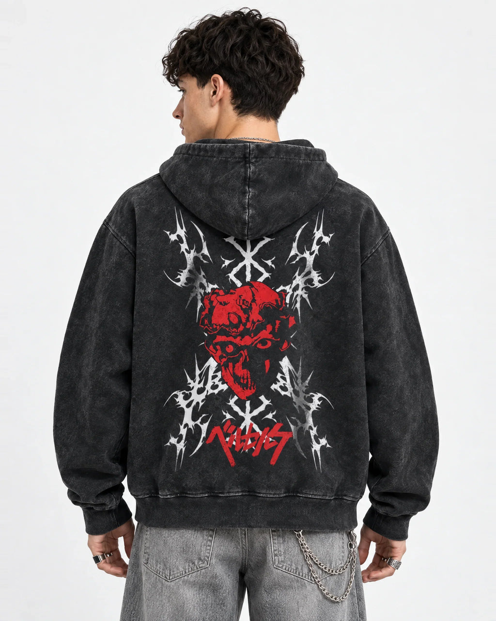 Berserk Bloodrage Hoodie - back view