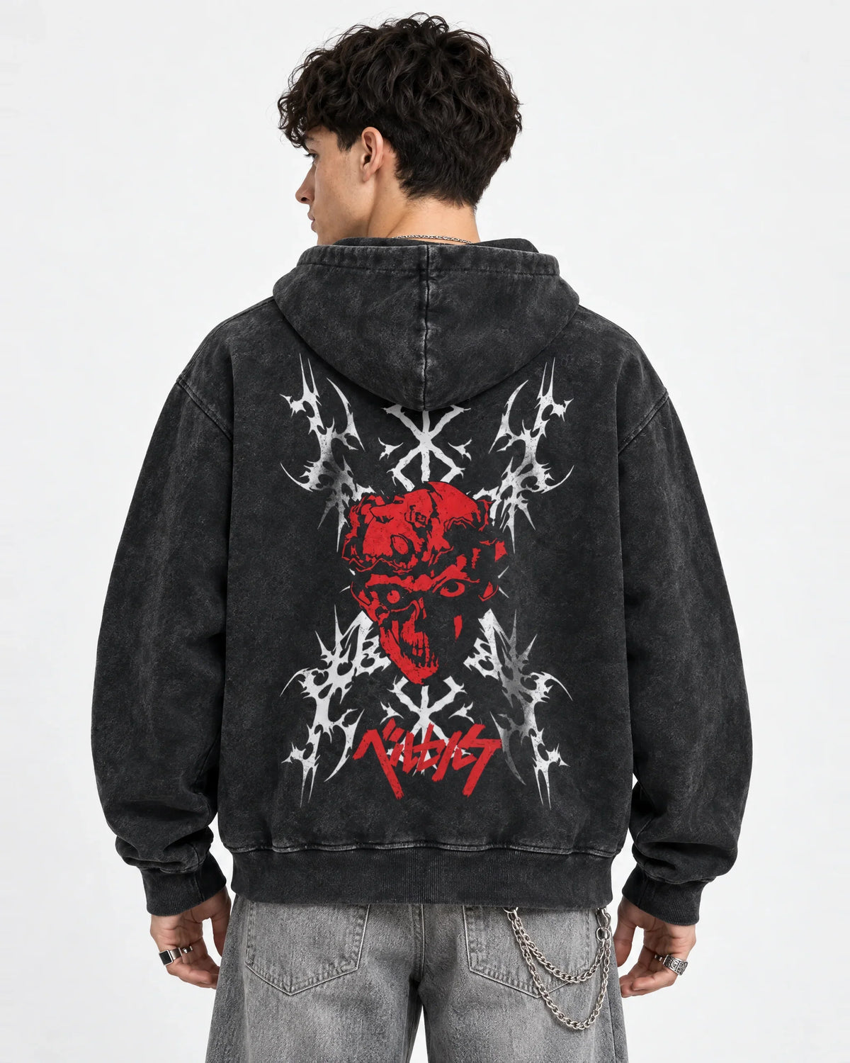Berserk Bloodrage Hoodie - back view