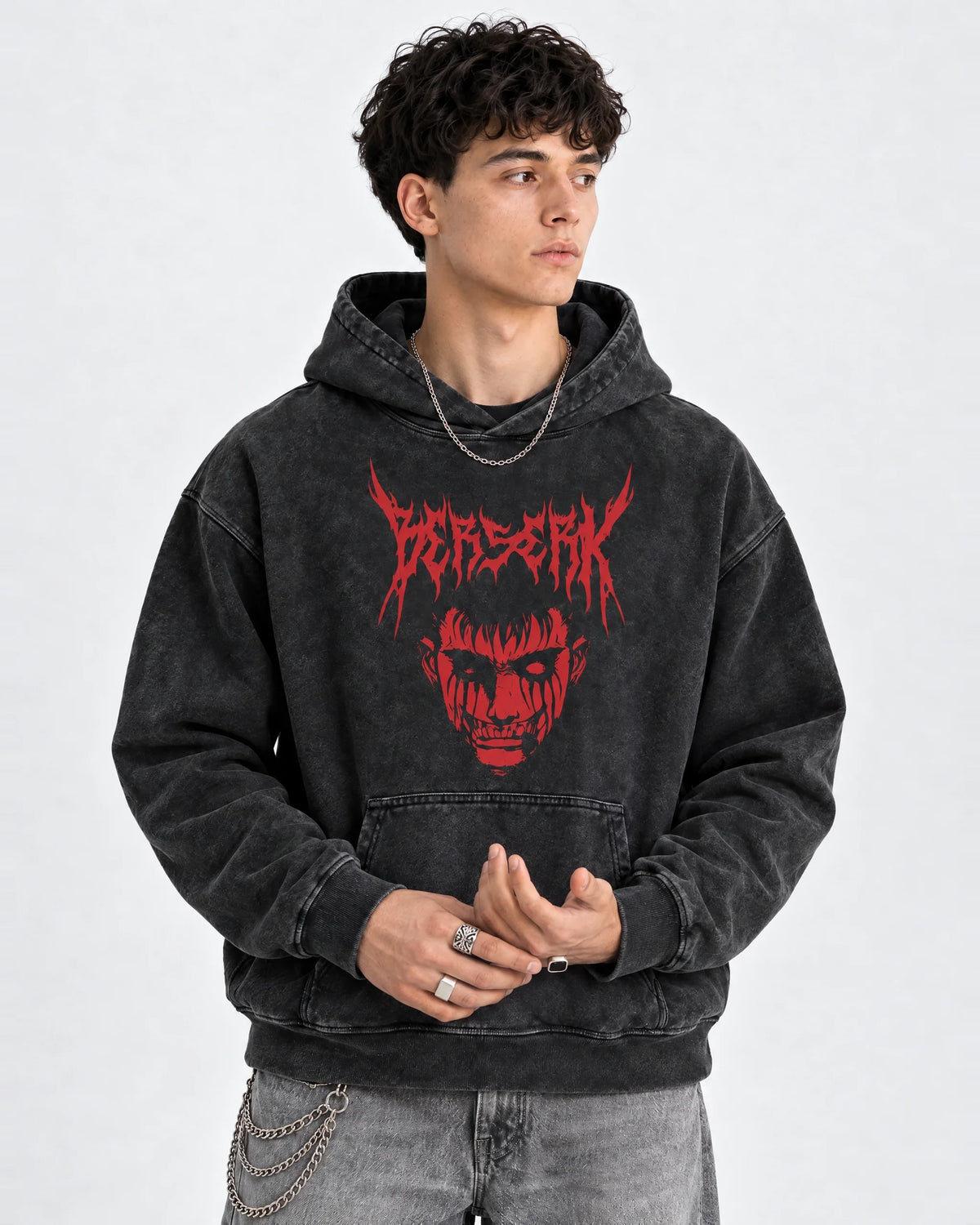 Berserk Bloodrage Hoodie - front view
