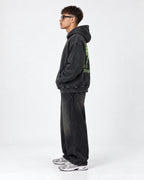 Breaking Bad Toxic Ascension - Acid Wash Hoodie - side view