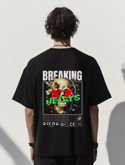 Breaking hearts oversized T-shirt - Jnorss