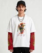 Chainsaw Man – Bloodhunt Oversized LS Tee