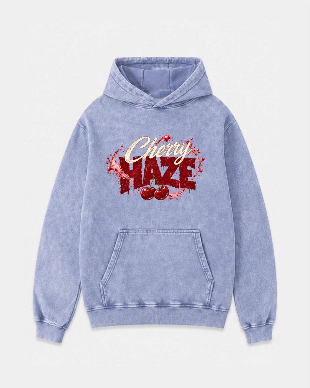 Cherry Haze - Acid Wash Hoodie