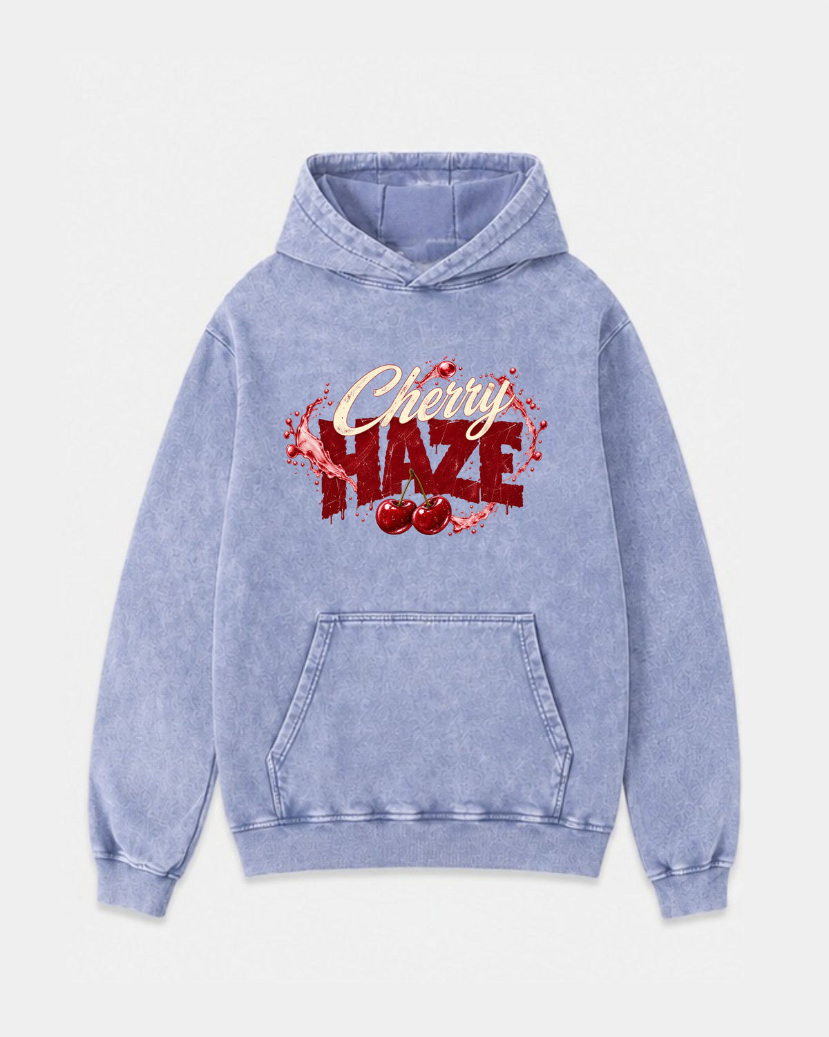Cherry Haze - Acid Wash Hoodie