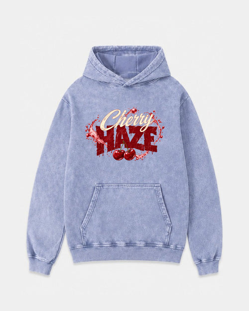 Cherry Haze - Acid Wash Hoodie