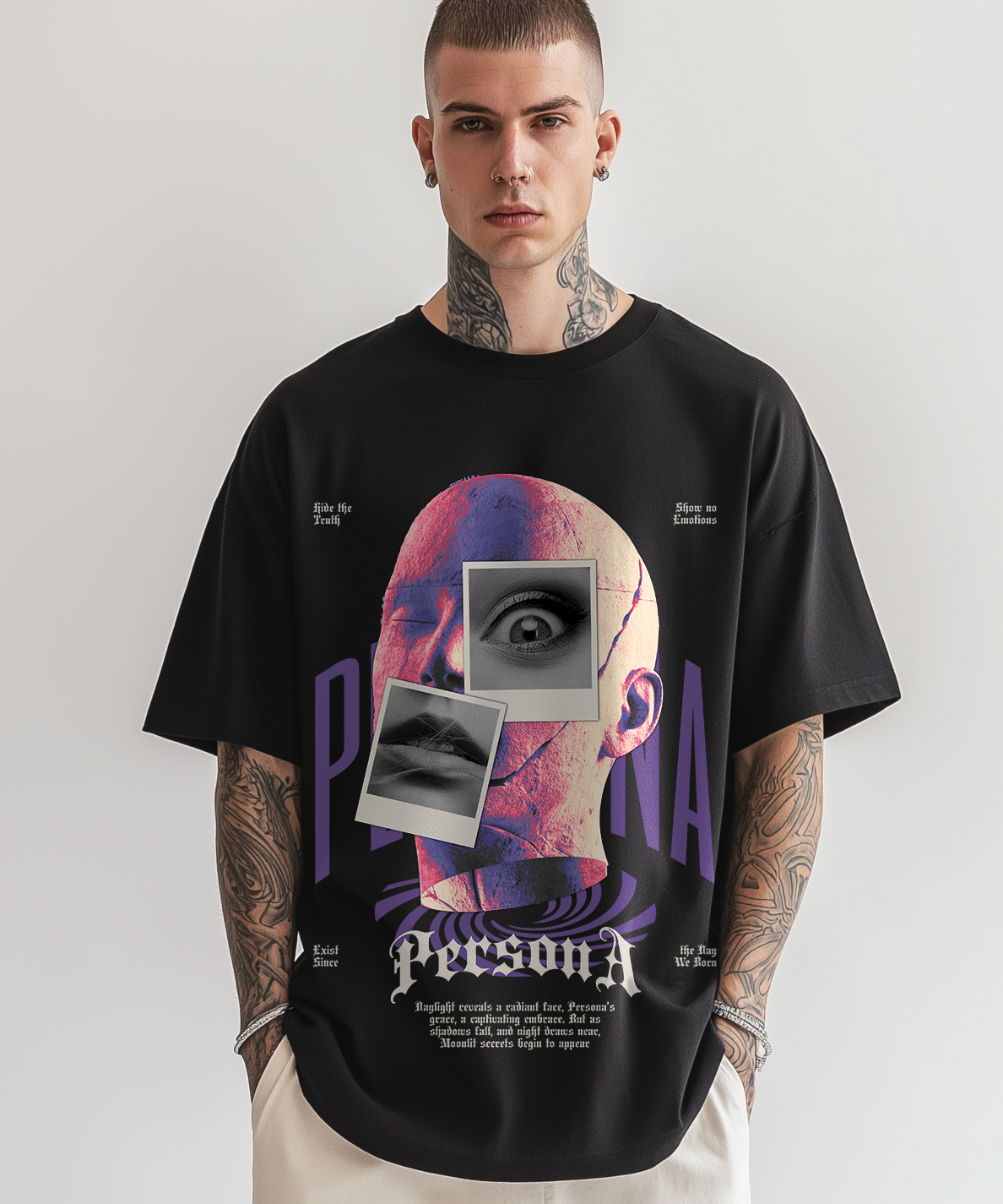 Perona oversized T-shirt - Jnorss