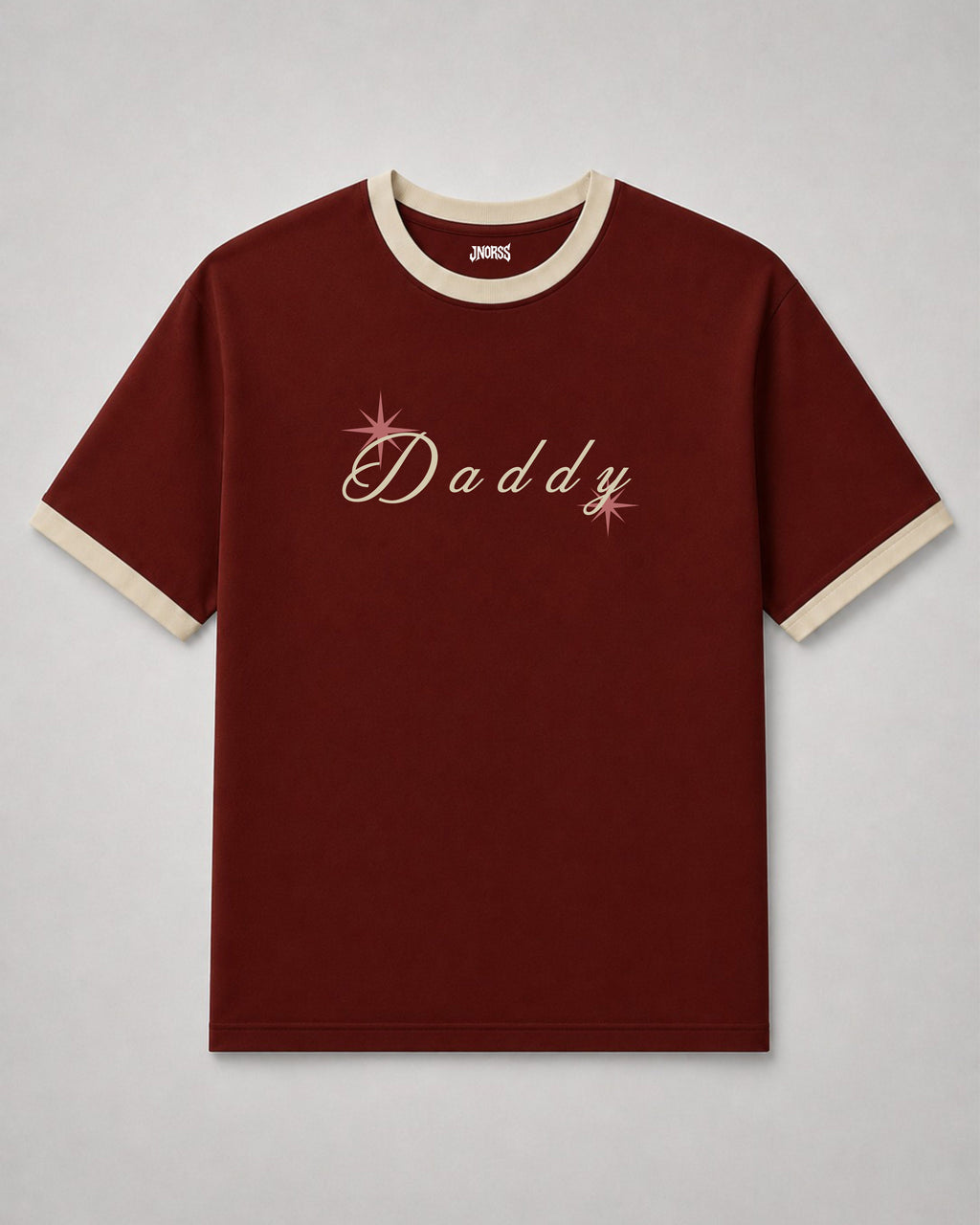 Daddy Contrast Ringer Tee