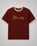Daddy Contrast Ringer Tee