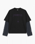 Venom Web Layered Oversized Tee