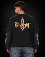 Slipknot LS Oversized Tee — back view