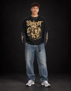 Slipknot LS Oversized Tee — full-body view