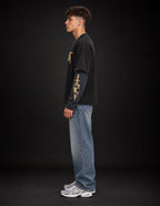 Slipknot LS Oversized Tee — side view