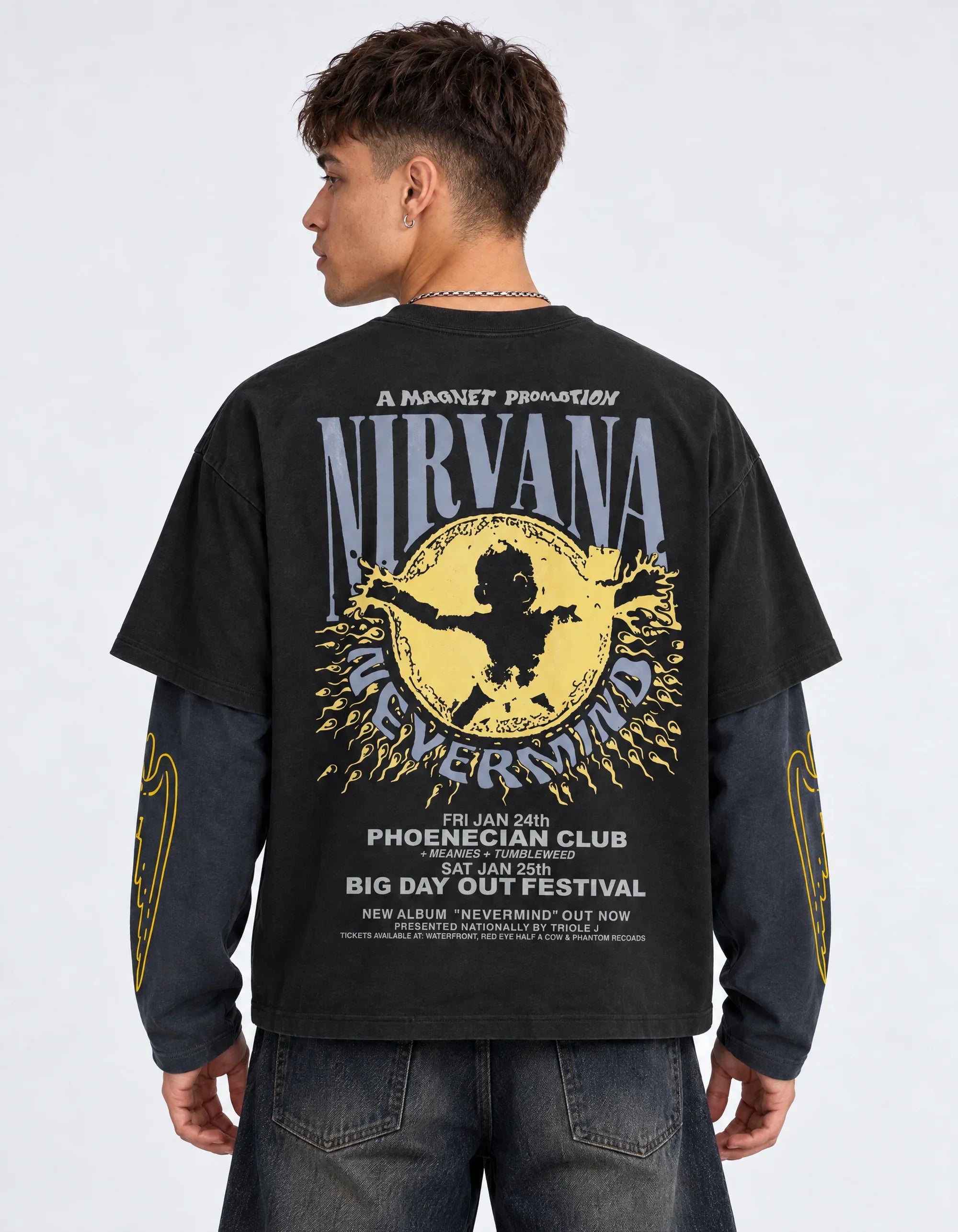 Nirvana LS Oversized Tee – Jnorss