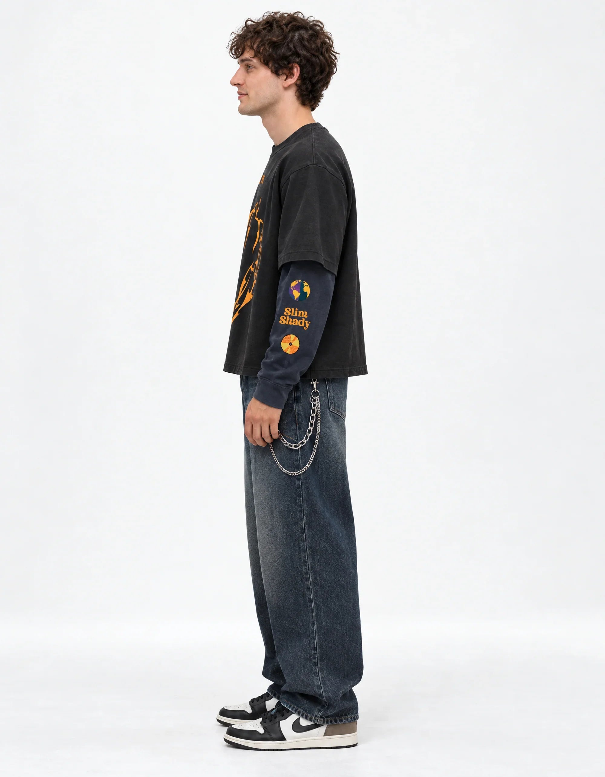 Eminem Designed Oversized Long Sleeve Tee – Jnorss