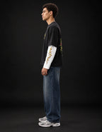 Kendrick 02 Designed Oversized Long Sleeve Tee — side view
