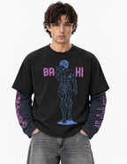 Baki Designed B&G Long Sleeve T-shirt — front view