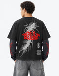 Guts Designed B&G Long Sleeve T-shirt — back view