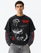 Guts Designed B&G Long Sleeve T-shirt — front view