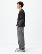 Guts Designed B&G Long Sleeve T-shirt — side view