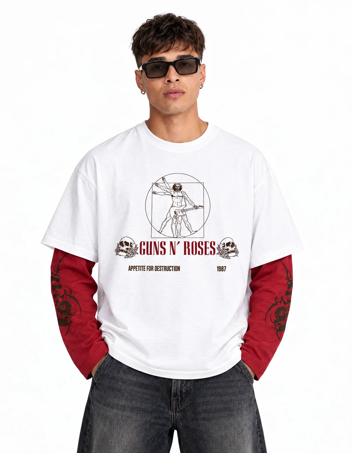 Guns N’ Roses – Sweet Destruction Tee LS — front view