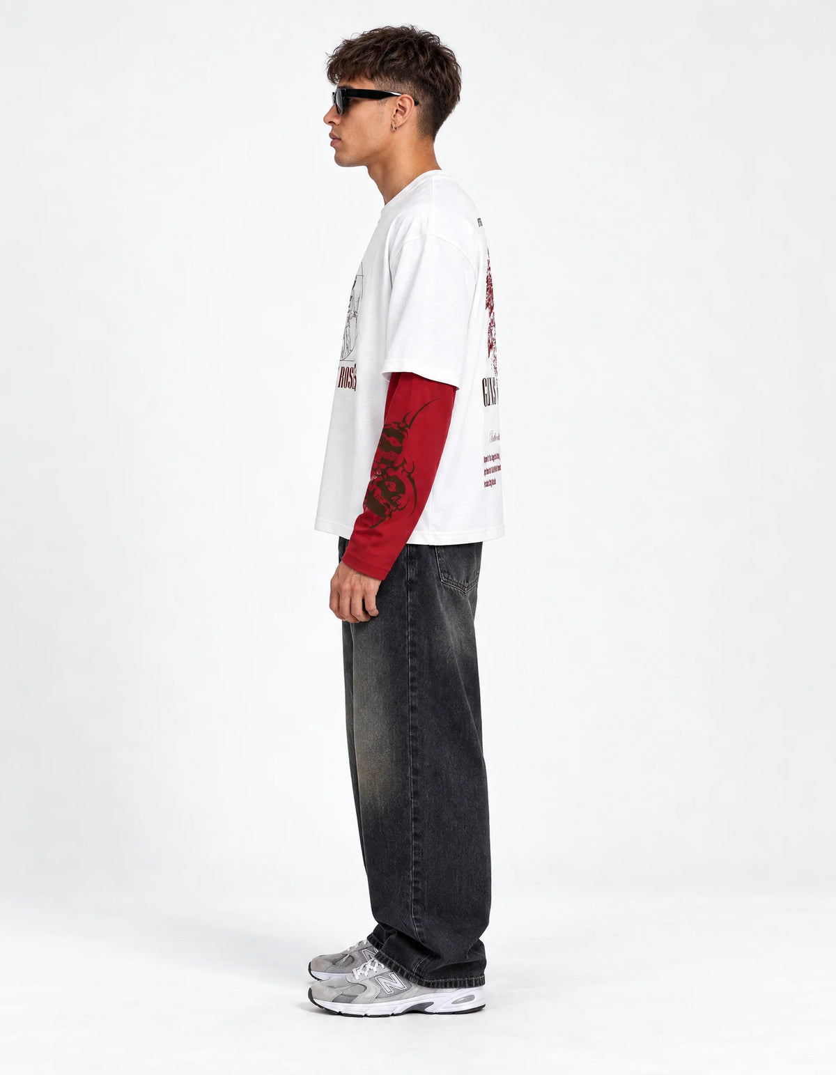 Guns N’ Roses – Sweet Destruction Tee LS — side view