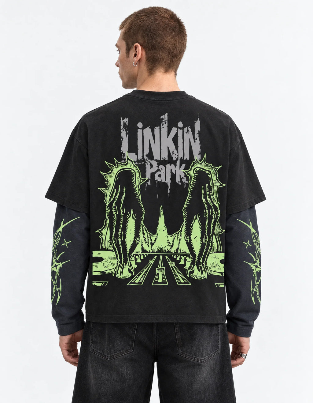 Linkin Park – Meteora Chaos LS Tee — back view