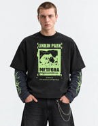 Linkin Park – Meteora Chaos LS Tee — front view