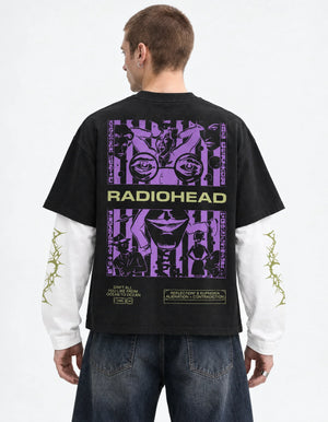 Radiohead – Paranoid Bloom Alennation LS Tee
