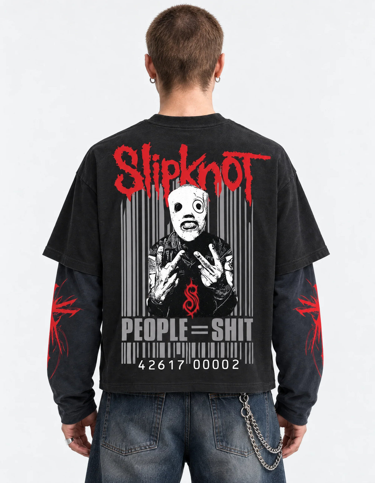 Slipknot – Barcode Carnage LS Tee – Jnorss